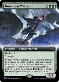 Doomskar Warrior (Extended Art), March of the Machine