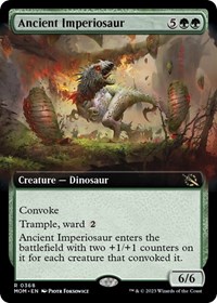 Ancient Imperiosaur (Extended Art), March of the Machine