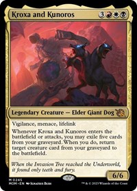 Kroxa and Kunoros, March of the Machine