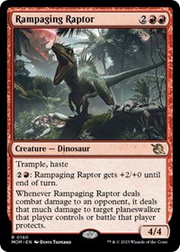 Rampaging Raptor, March of the Machine