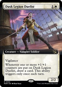Dusk Legion Duelist (Extended Art), March of the Machine