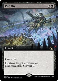 Pile On (Extended Art), March of the Machine