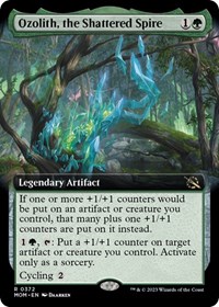 Ozolith, the Shattered Spire (Extended Art), March of the Machine