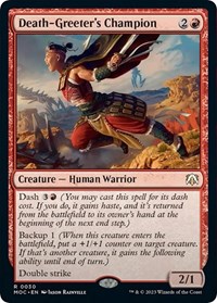 Death-Greeter's Champion, Commander: March of the Machine