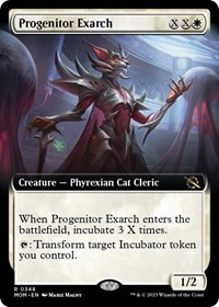 Progenitor Exarch (Extended Art), March of the Machine
