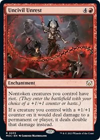 Uncivil Unrest, Commander: March of the Machine