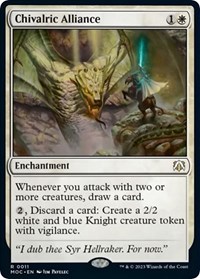 Chivalric Alliance, Commander: March of the Machine