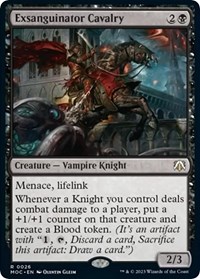 Exsanguinator Cavalry, Commander: March of the Machine