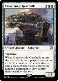 Cataclysmic Gearhulk, Commander: March of the Machine