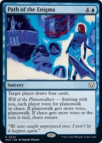 Path of the Enigma, Commander: March of the Machine