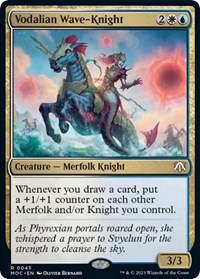 Vodalian Wave-Knight, Commander: March of the Machine
