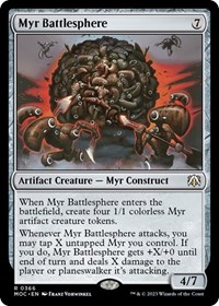 Myr Battlesphere, Commander: March of the Machine