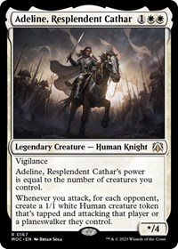 Adeline, Resplendent Cathar, Commander: March of the Machine