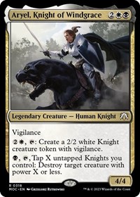 Aryel, Knight of Windgrace, Commander: March of the Machine