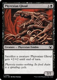 Phyrexian Ghoul, Commander: March of the Machine