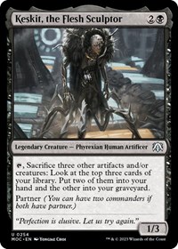 Keskit, the Flesh Sculptor, Commander: March of the Machine