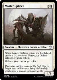 Master Splicer, Commander: March of the Machine