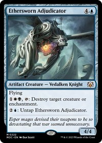 Ethersworn Adjudicator, Commander: March of the Machine