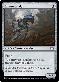 Shimmer Myr, Commander: March of the Machine