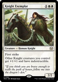 Knight Exemplar, Commander: March of the Machine