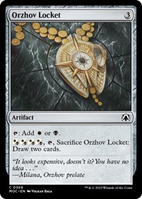 Orzhov Locket, Commander: March of the Machine