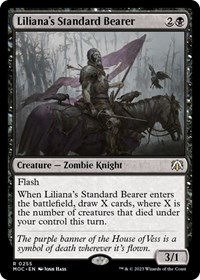 Liliana's Standard Bearer, Commander: March of the Machine