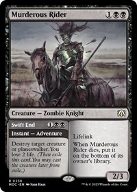 Murderous Rider, Commander: March of the Machine