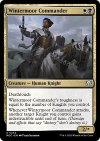 Wintermoor Commander, Commander: March of the Machine