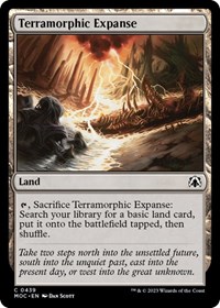 Terramorphic Expanse, Commander: March of the Machine