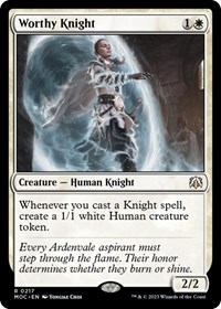 Worthy Knight, Commander: March of the Machine