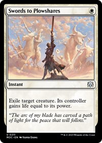 Swords to Plowshares, Commander: March of the Machine
