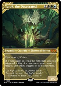 Yarok, the Desecrated, March of the Machine: Multiverse Legends