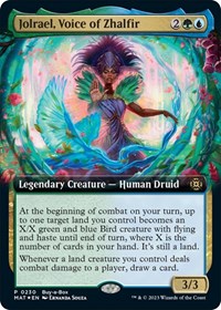 Jolrael, Voice of Zhalfir, Buy-A-Box Promos