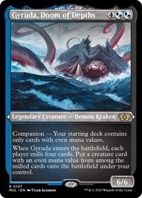Gyruda, Doom of Depths (Foil Etched), March of the Machine: Multiverse Legends