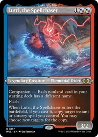 Lutri, the Spellchaser (Foil Etched), March of the Machine: Multiverse Legends