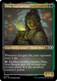 Dina, Soul Steeper (Foil Etched), March of the Machine: Multiverse Legends