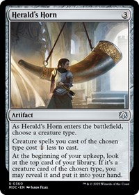 Herald's Horn, Commander: March of the Machine