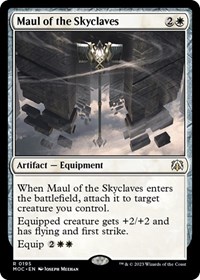 Maul of the Skyclaves, Commander: March of the Machine