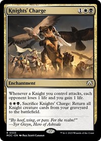 Knights' Charge, Commander: March of the Machine