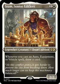 Sram, Senior Edificer (Foil Etched), March of the Machine: Multiverse Legends
