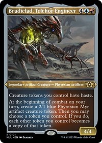 Brudiclad, Telchor Engineer (Foil Etched), March of the Machine: Multiverse Legends