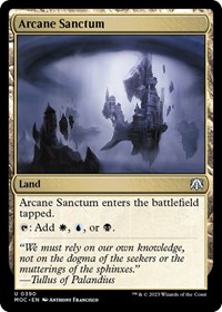 Arcane Sanctum, Commander: March of the Machine