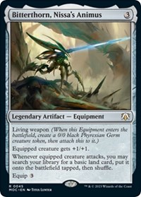 Bitterthorn, Nissa's Animus, Commander: March of the Machine