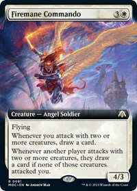 Firemane Commando (Extended Art), Commander: March of the Machine