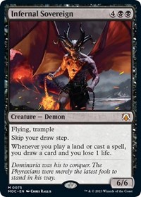 Infernal Sovereign, Commander: March of the Machine