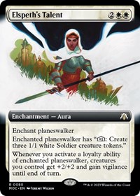 Elspeth's Talent (Extended Art), Commander: March of the Machine