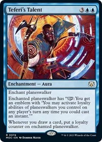Teferi's Talent, Commander: March of the Machine