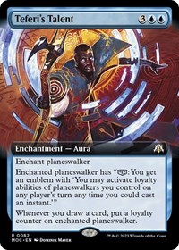 Teferi's Talent (Extended Art), Commander: March of the Machine