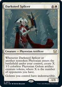Darksteel Splicer, Commander: March of the Machine