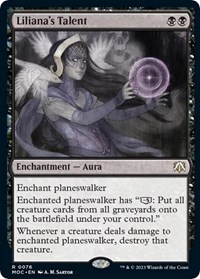 Liliana's Talent, Commander: March of the Machine